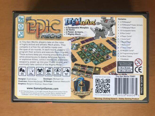 TINY EPIC MECHS DELUXE edition – Kickstarter KS