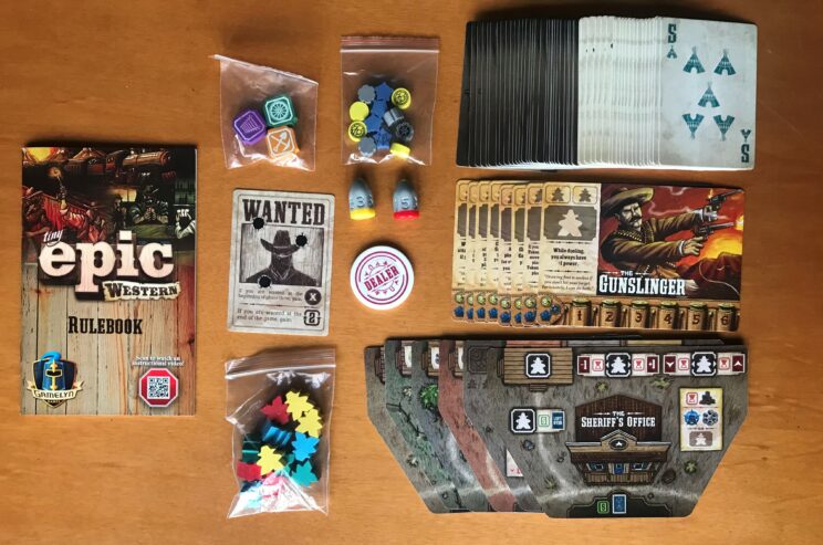 TINY EPIC WESTERN DELUXE edition – Kickstarter KS