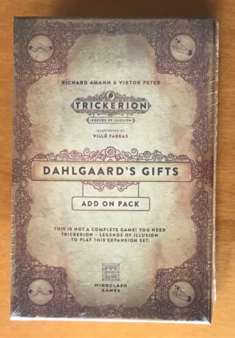 TRICKERION: DAHLGAARD’S GIFTS add on pack / Espansione – NUOVO SIGILLATO