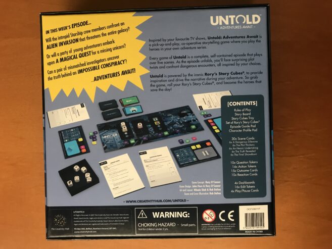 UNTOLD: ADVENTURES AWAIT – Kickstarter KS – 2017