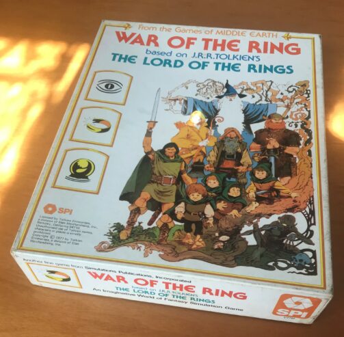 WAR OF THE RING White edition – SPI – 1977 – Lord of the rings