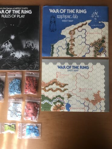 WAR OF THE RING White edition – SPI – 1977 – Lord of the rings