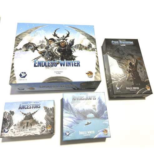 ENDLESS WINTER – Paleoamericans Kickstarter SUPER BUNDLE ITA – IMBUSTATO