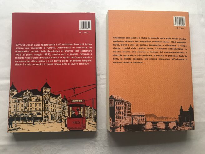 BERLIN vol. 1 & 2 – Jason Lutes – Fumetto – Coconino Press – Prima edizione