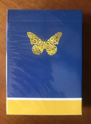 BUTTERFLIES FOR UKRAINE – Butterfly Playing Cards – Carte da Gioco – Nuovo Sigillato