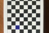 CHECKERBOARD BLACK BLUE SQUARE – Anyone Woldwide – Carte da Gioco – NUOVO SIGILLATO