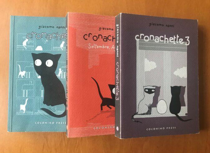 CRONACHETTE vol. 1 + 2 + 3 Serie completa – Giacomo Nanni – Coconino Press