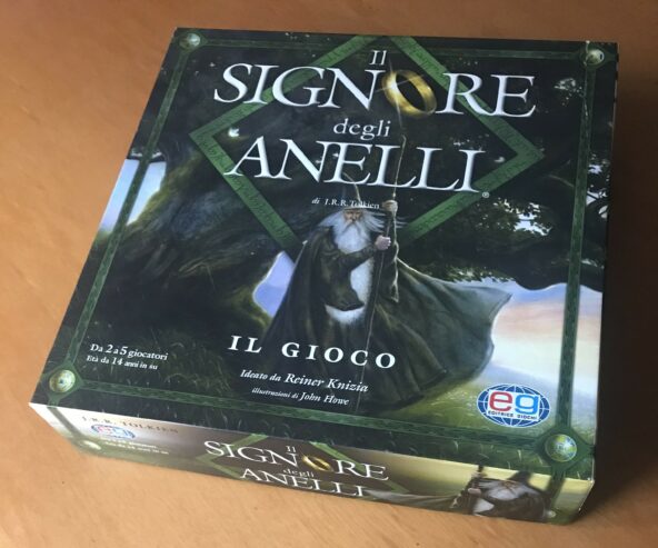 IL SIGNORE DEGLI ANELLI – Il Gioco da Tavolo – Editrice Giochi EG – 2001 – Contenuti ancora nuovi, sigillati