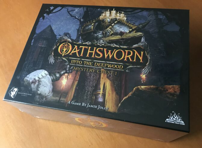 Oathsworn: Into the Deepwood 2nd edition Core Pledge (gioco base + mystery chest 1 + mystery chest 2) – Kickstarter KS – 2023 – Nuovo Sigillato