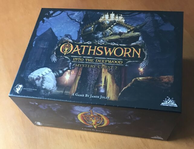 Oathsworn: Into the Deepwood 2nd edition Core Pledge (gioco base + mystery chest 1 + mystery chest 2) – Kickstarter KS – 2023 – Nuovo Sigillato