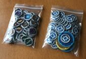 STARCADIA QUEST: PLASTIC TOKEN PACK – Esclusiva Kickstarter KS – Perfetti