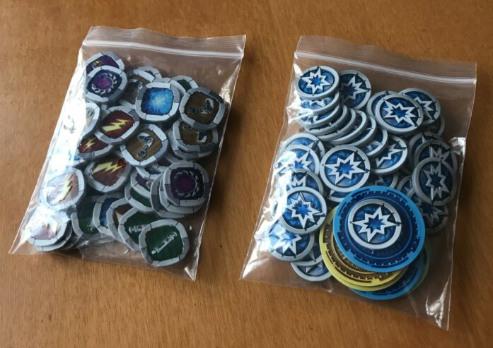 STARCADIA QUEST: PLASTIC TOKEN PACK – Esclusiva Kickstarter KS – Perfetti