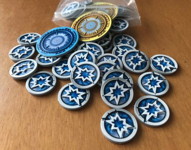 STARCADIA QUEST: PLASTIC TOKEN PACK – Esclusiva Kickstarter KS – Perfetti