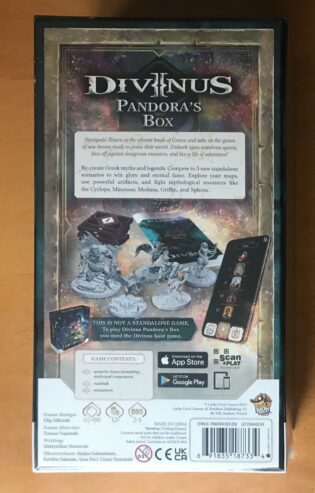 DIVINUS: PANDORA’S BOX (STRETCH GOALS BOX) – Kickstarter KS – Lucky Duck Games – NUOVO SIGILLATO