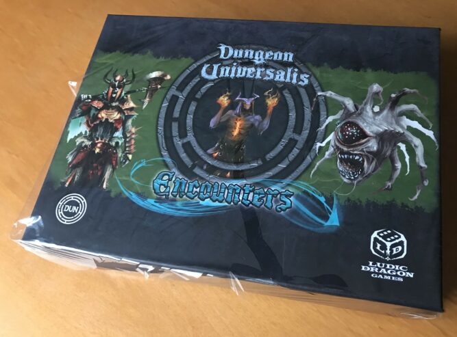 DUNGEON UNIVERSALIS: ENCOUNTERS – Kickstarter KS – Edizione Inglese – NUOVO