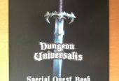 DUNGEON UNIVERSALIS: RESIN MINIATURE SET + SPECIAL QUEST BOOK FOR HEROES – Kickstarter – NUOVO