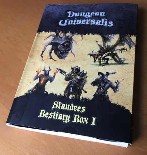 DUNGEON UNIVERSALIS: STANDEES BESTIARY BOX I 1 – Kickstarter KS – NUOVO