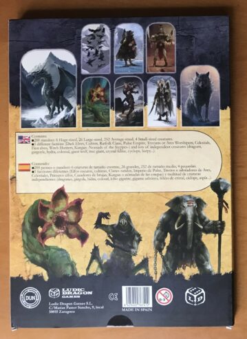 DUNGEON UNIVERSALIS: STANDEES BESTIARY BOX II 2 – Kickstarter KS – NUOVO