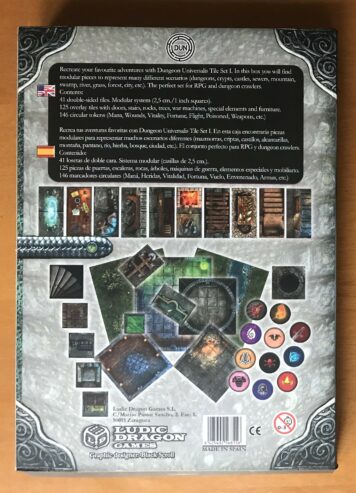 DUNGEON UNIVERSALIS: TILE SET I 1 – Kickstarter KS – Ludic Dragin Games – NUOVO