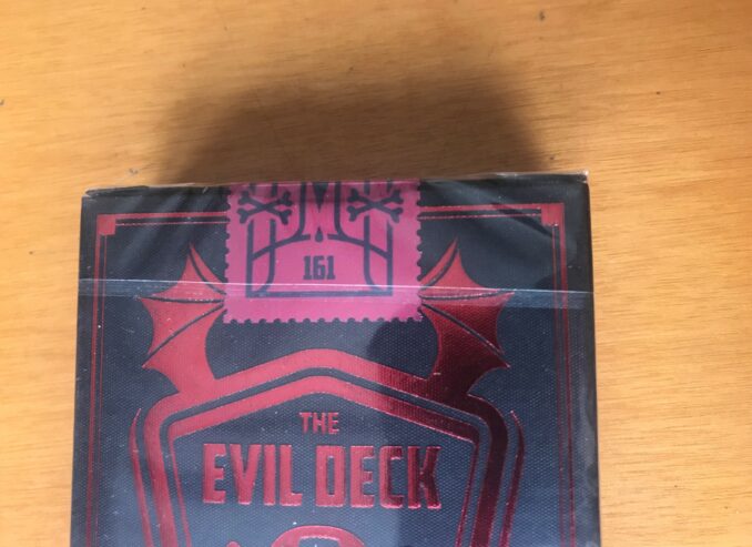 EVIL DECK BLACK BLOOD – Carte da Gioco – Thirdway TWI – NUOVO SIGILLATO