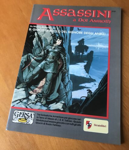 ASSASSINI A DOL AMROTH – Modulo Avventura GiRSA Signore degli Anelli – Stratelibri – 1991