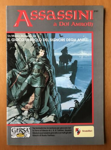 ASSASSINI A DOL AMROTH – Modulo Avventura GiRSA Signore degli Anelli – Stratelibri – 1991