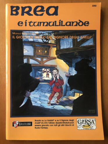 BREA E I TUMULILANDE – Modulo Geografico GiRSA Signore degli Anelli – Stratelibri – 1993