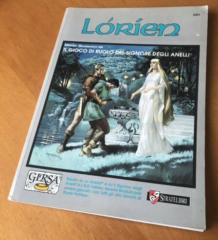 LORIEN – Modulo Geografico GiRSA Signore degli Anelli – Stratelibri – 1992