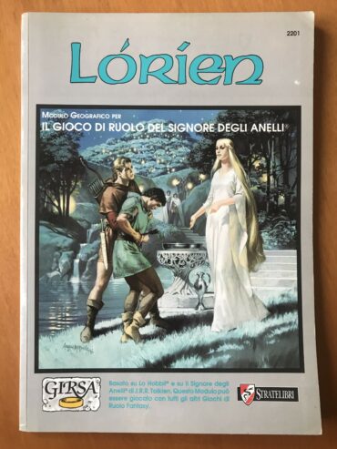 LORIEN – Modulo Geografico GiRSA Signore degli Anelli – Stratelibri – 1992