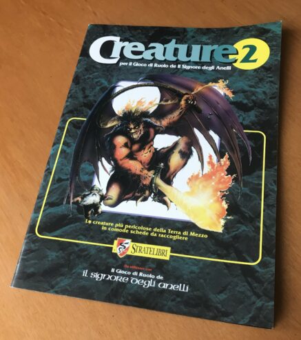 CREATURE 2 – Modulo GiRSA Gioco di Ruolo del Signore degli Anelli – Stratelibri – 1995