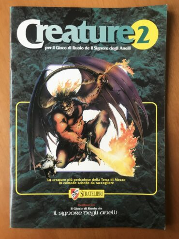 CREATURE 2 – Modulo GiRSA Gioco di Ruolo del Signore degli Anelli – Stratelibri – 1995