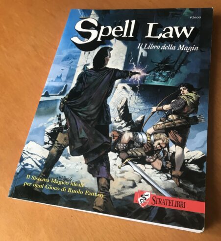 SPELL LAW: Il libro della magia – Rolemaster – Stratelibri – 1993 – NUOVO