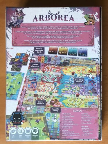 ARBOREA DELUXE- Kickstarter KS – Alley Cat Games – NUOVO SIGILLATO