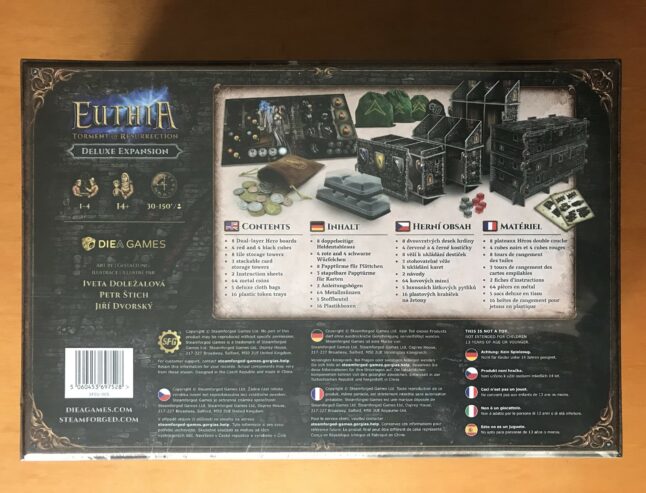 Euthia: Deluxe Expansion – Edizione in inglese – 2024 – NUOVO SIGILLATO