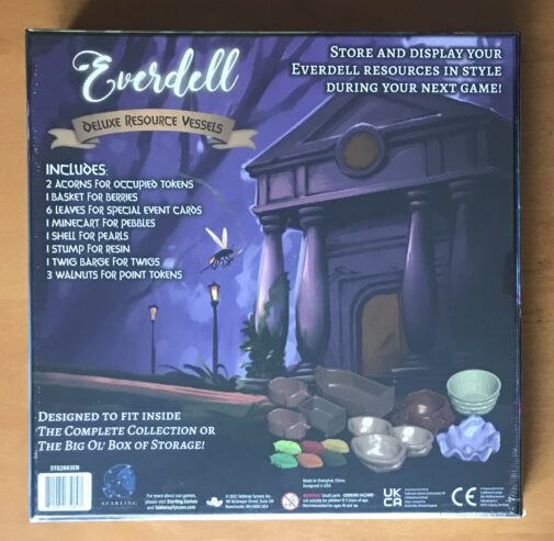 EVERDELL DELUXE RESOURCE VESSELS – Starling Games – NUOVO Sigillato