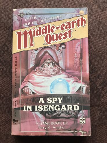 LIBROGAME GAMEBOOK MIDDLE-EARTH QUEST: A SPY IN ISENGARD – 1988