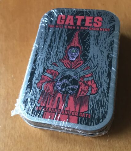 GATES espansione per il gioco GATE – Grey Gnome Games (Tin Series) – Game Crafter – 2022 – NUOVO SIGILLATO