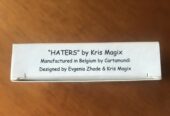 HATERS – The Nine of Diamonds – Carte da Gioco – NUOVO SIGILLATO