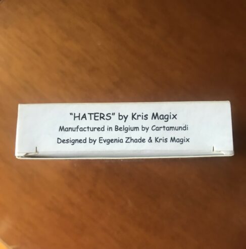 HATERS – The Nine of Diamonds – Carte da Gioco – NUOVO SIGILLATO