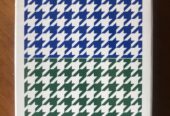 HOUNDSTOOTH BLU & VERDE – Anyone Woldwide – Carte da Gioco – NUOVO SIGILLATO