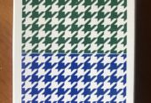 HOUNDSTOOTH BLU & VERDE – Anyone Woldwide – Carte da Gioco – NUOVO SIGILLATO