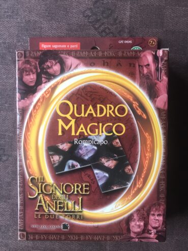 IL SIGNORE DEGLI ANELLI LE DUE TORRI – QUADRO MAGICO – 2002 – Giochi Preziosi