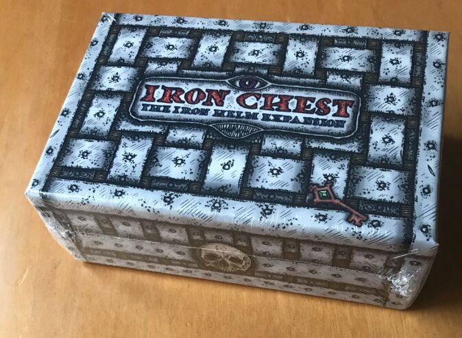 IRON CHEST espansione per IRON HELM – Grey Gnome Games – Game Crafter – NUOVO SIGILLATO