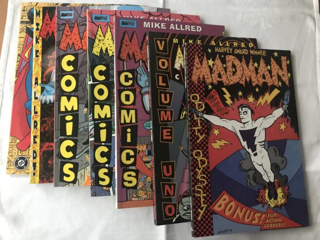 MADMAN – 7 VOLUMI Mike Allred Magic Press + Smoothouse + Play Press – 1997/2009