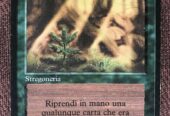 NUOVA CRESCITA – PRIMA EDIZIONE ITALIANA BORDO NERO – MTG MAGIC