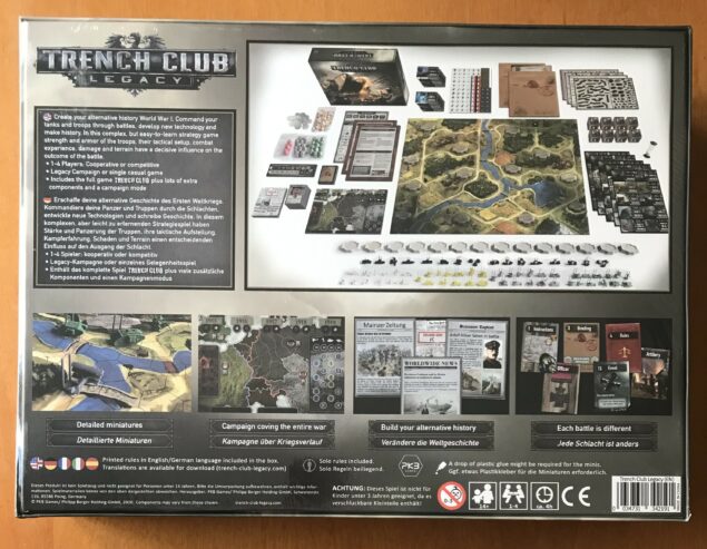 TRENCH CLUB LEGACY ALL-IN – Gioco da tavolo – NUOVO SIGILLATO