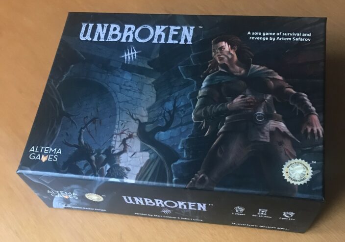 UNBROKEN – Kickstarter KS – Altema Games – 2018 – Mai usato