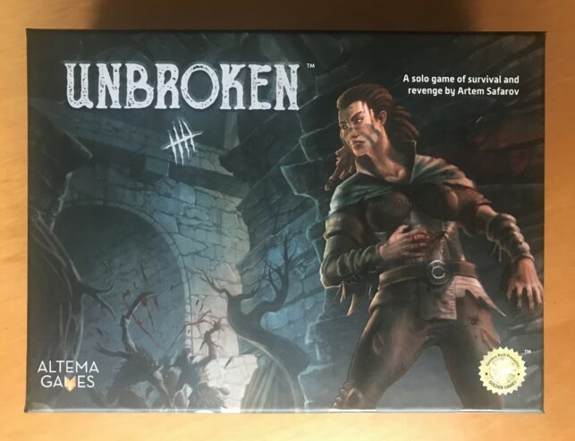 UNBROKEN – Kickstarter KS – Altema Games – 2018 – Mai usato