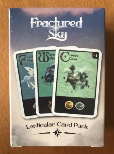 FRACTURED SKY LENTICULAR CARD PACK – Kickstarter KS – NUOVO SIGILLATO