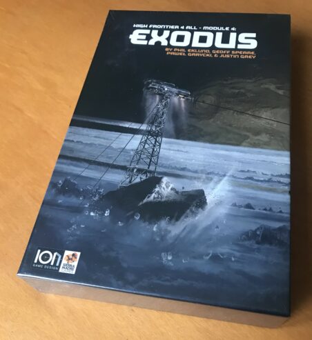 HIGH FRONTIER 4 ALL: Modulo EXODUS – Ion Game Design – 2023 – NUOVO SIGILLATO